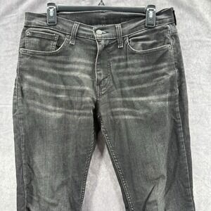 Levis 511‎ Jeans Mens 32x34 Black Slim Skinny Skater